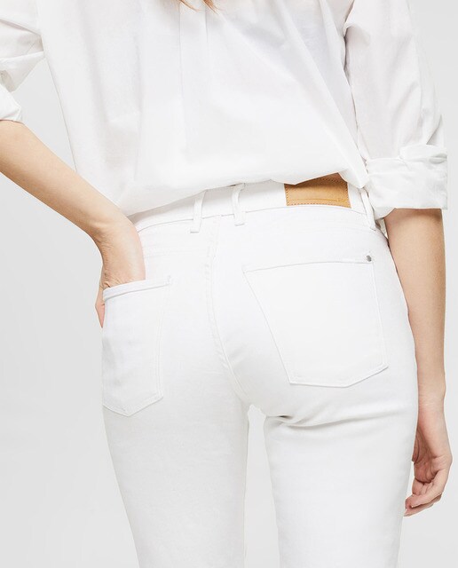 Vaqueros de mujer straight fit cintura baja · EDC · El Corte Inglés
