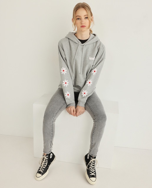 Sudadera de mujer con capucha y bolsillo canguro · Levi's · El Corte Inglés