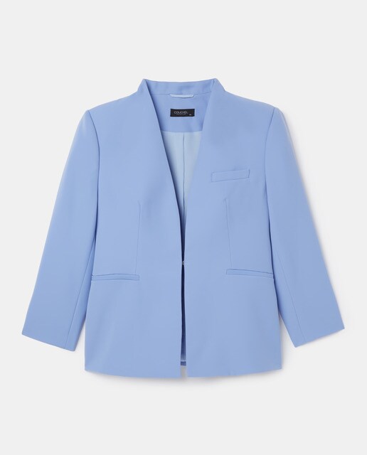 Blazer de mujer talla grande lisa · Couchel · El Corte Inglés