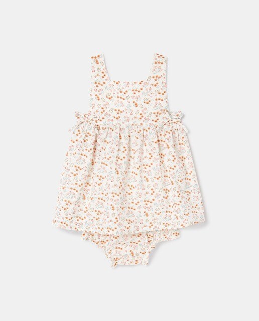 Comprar Vestido de bebé niña de lino · Unit · Hipercor