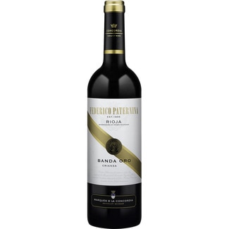 banda Oro vino tinto crianza DOCa Rioja botella 75 cl - Federico Paternina