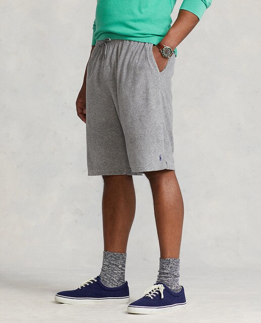 Pantalón corto de hombre de algodón BCI tejido Terry tallas grandes · Polo  Ralph Lauren · El Corte Inglés