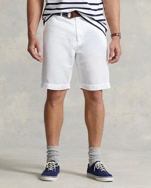 Bermuda de hombre con lino y algodón BCI tallas grandes · Polo Ralph Lauren  · El Corte Inglés