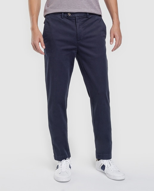Imagen 0 de Chino de hombre Brooks Brothers slim azul