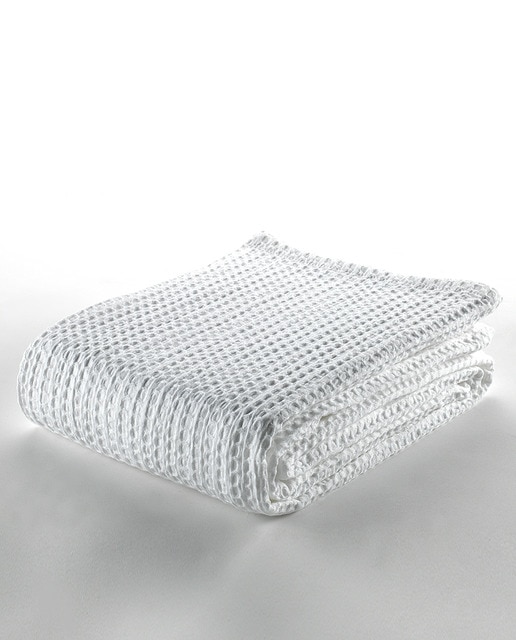 Imagen 0 de Colcha tejida Banús blanca