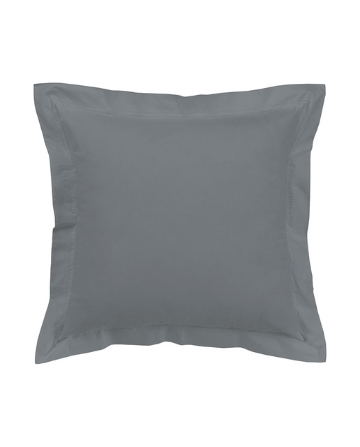 Imagen 0 de Pack 2 fundas de cojín algodón orgnánico ceniza