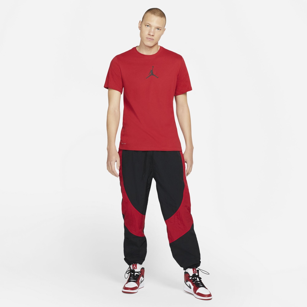 T-shirt Jumpman Vermelho / Preto-5