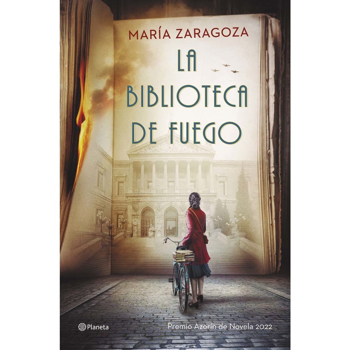 La biblioteca de fuego: Premio azorín de novela 2022 (Tapa dura) 1