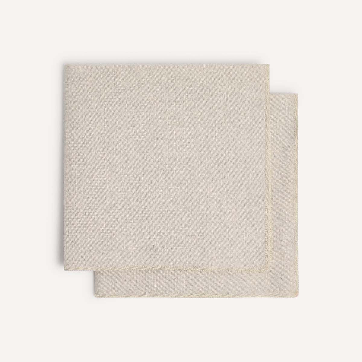 Pack de 2 serviettes de table et polyester recyclé Polo