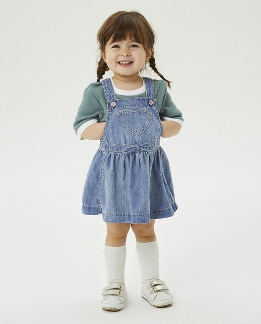 Peto vaquero de bebé niña · GAP · El Corte Inglés