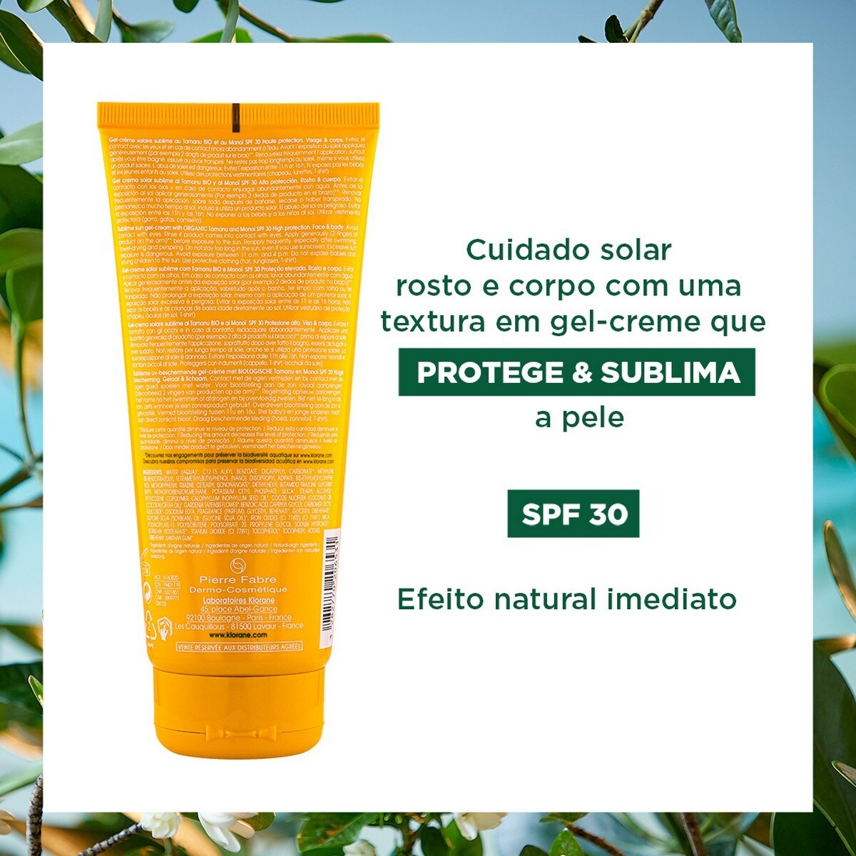 Protetor Solar Polysianes Gel-Creme Sublime SPF 30 - 200 ml 5