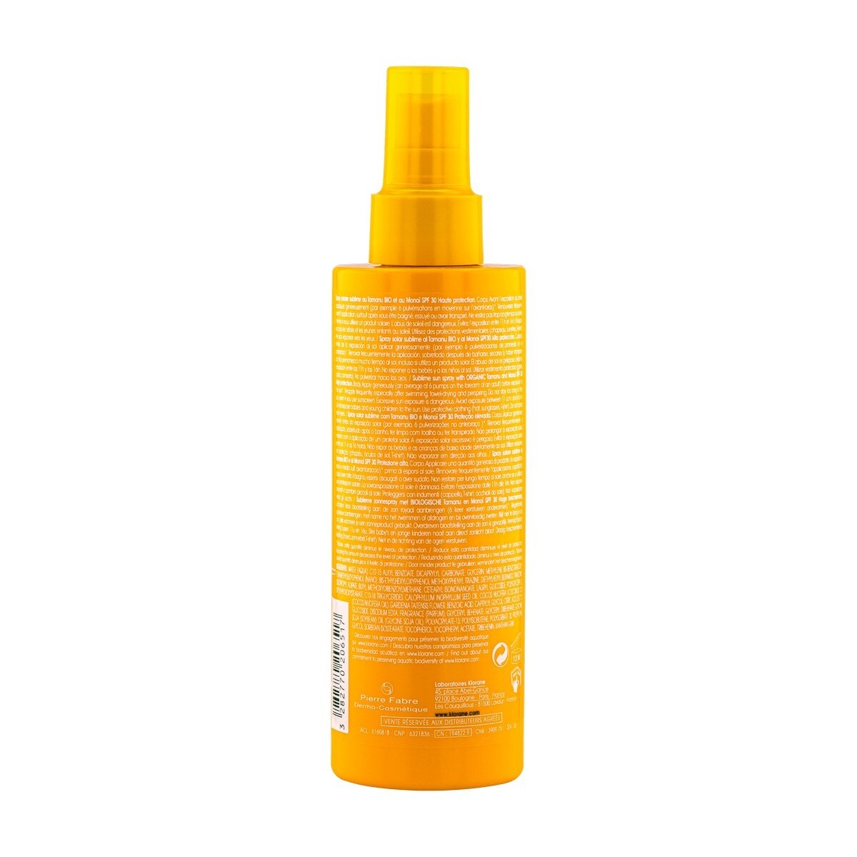Protetor Solar Polysianes Spray Sublime SPF 30 200ml Klorane 2