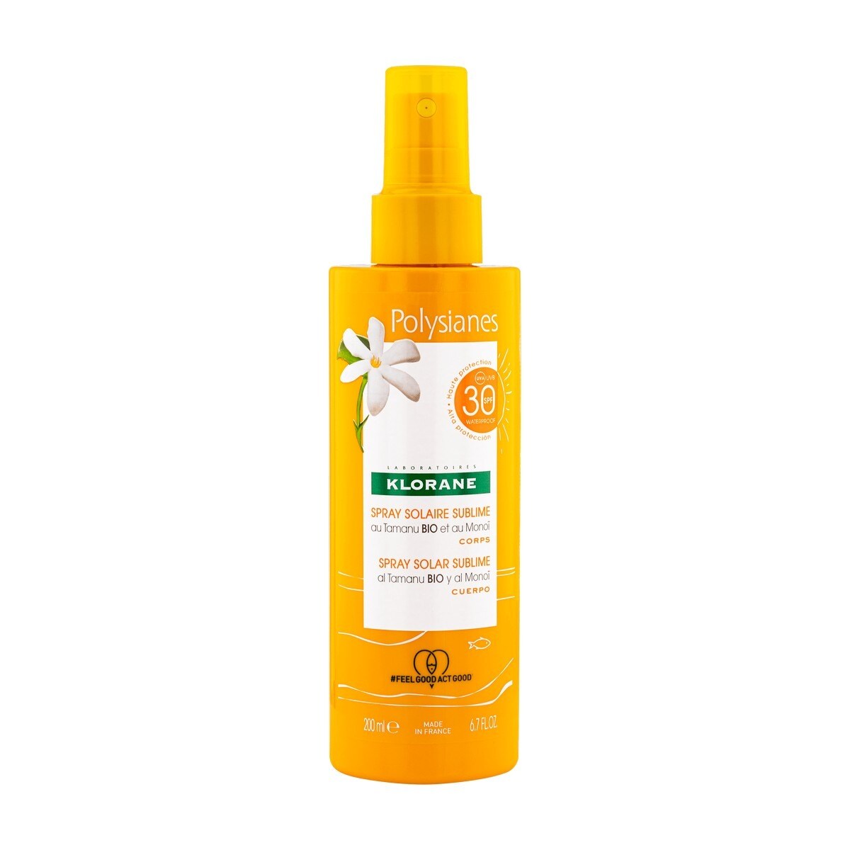 Protetor Solar Polysianes Spray Sublime SPF 30 200ml Klorane 1