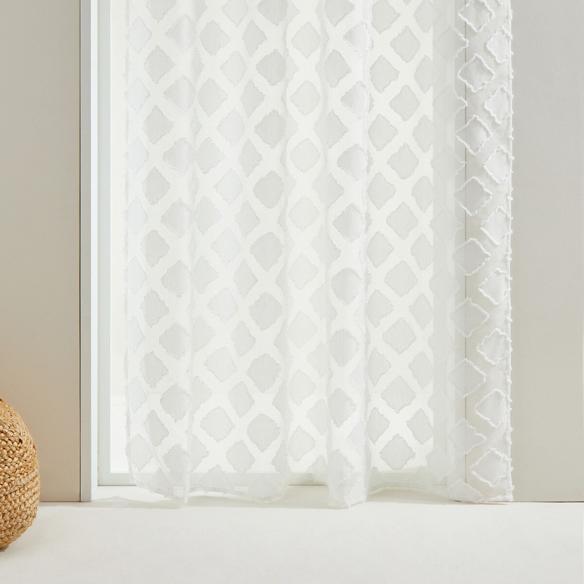 Voilage double ruban Zagora