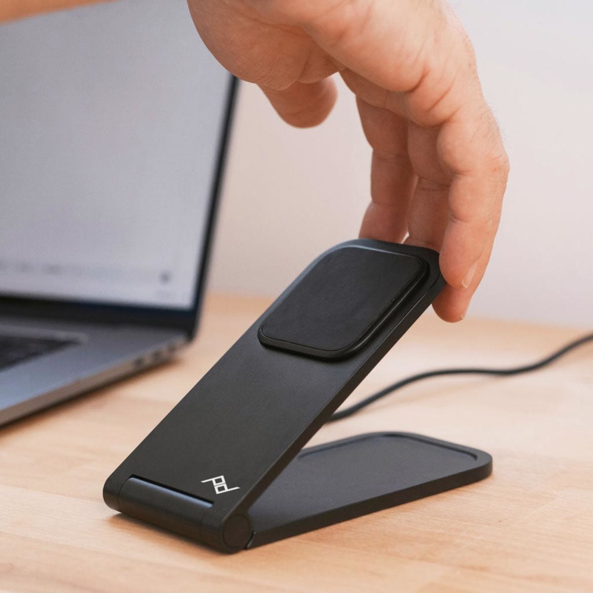 Suporte Magnético Peak Design para Smartphone Wireless Charging Stand - Preto 5