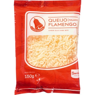 Queijo Flamengo Ralado embalagem 150 g - Campainha
