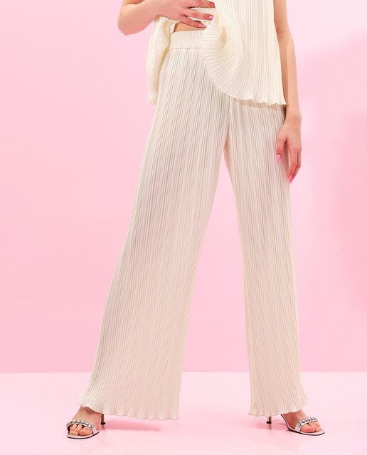 Ripley - PANTALON SFERA PLISADO CON LAZO
