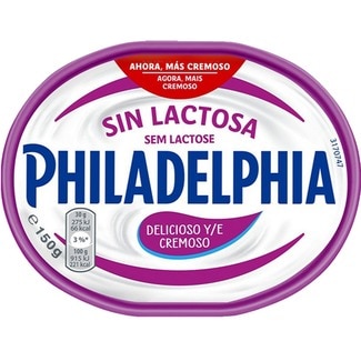 Queijo Fresco para Barrar sem Lactose embalagem 150 g - Philadelphia