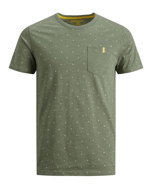 Camiseta de hombre verde de manga corta · Jack \u0026 Jones · El Corte Inglés