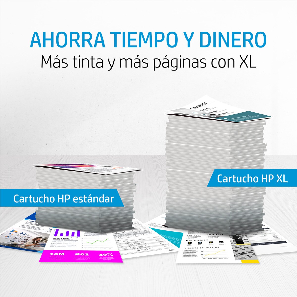 Cartucho de tinta original HP 301 XL tricolor (CH564EE) · El Corte Inglés