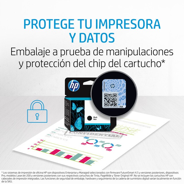 Pack ahorro original 2 cartuchos tinta HP 302 Negro + HP 302 Tri-color  (X4D37AE) · El Corte Inglés