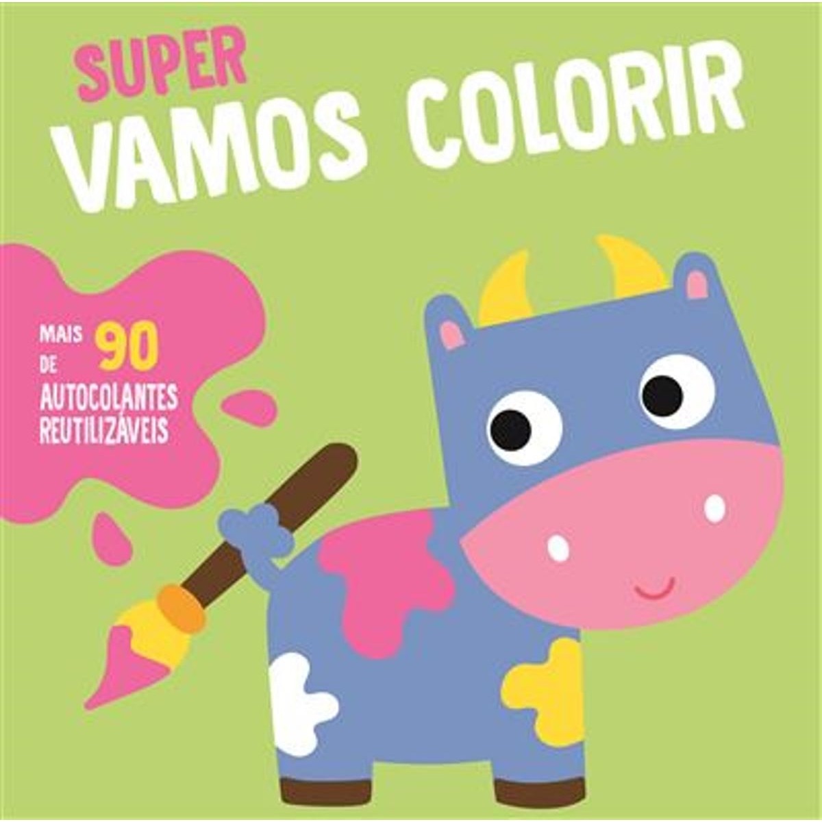 Imagem 0 de Super - Vamos Colorir Vaca