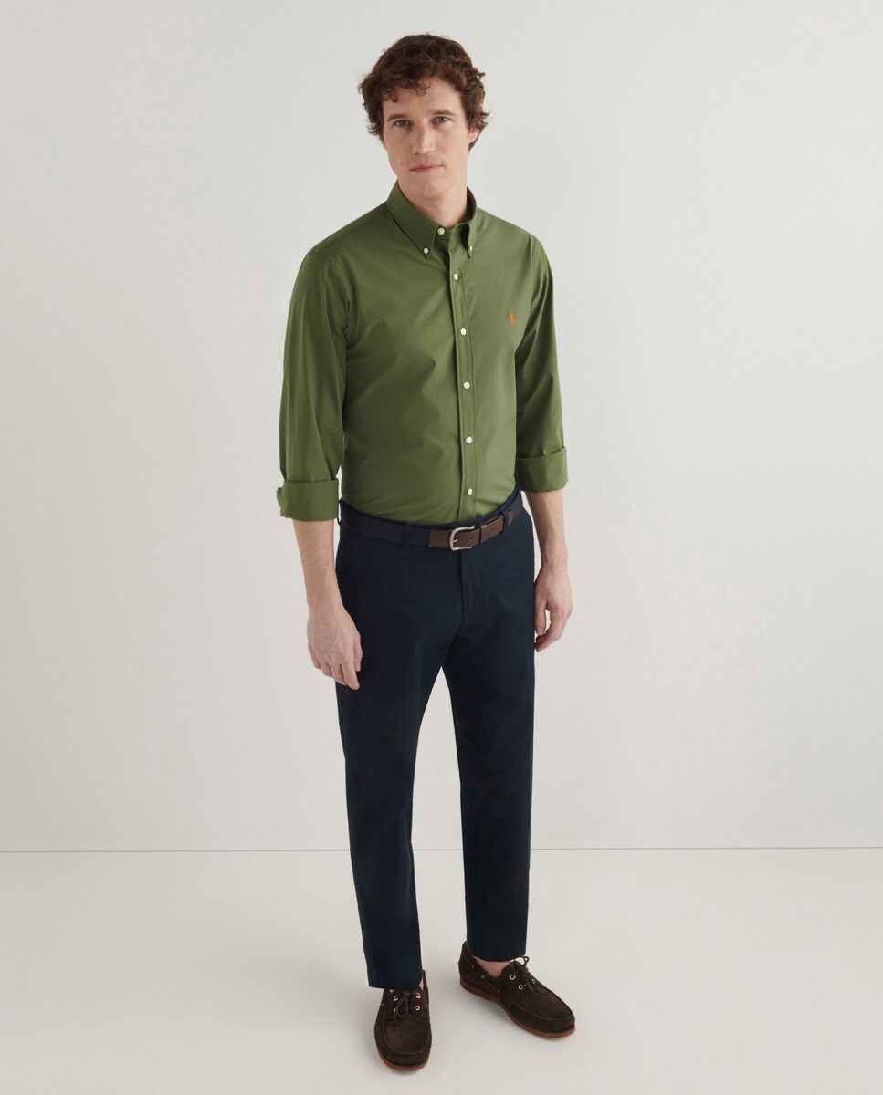 Chemise Regular Fit col boutonné