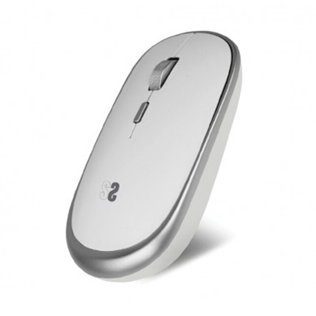 Imagen 0 de Ratón óptico inalámbrico Subblim Mini Mouse Plata