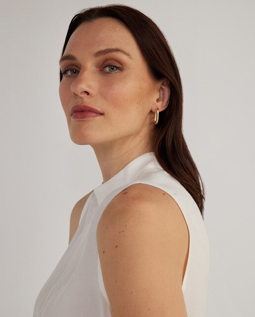 Blusa de mujer escote halter lunares · Woman El Corte Inglés · El Corte  Inglés