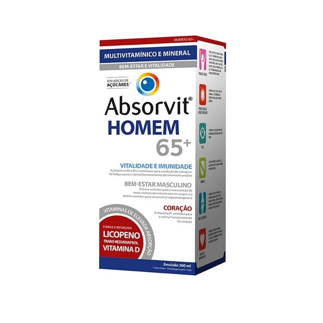 Imagem 0 de Suplemento Alimentar Homem 65+ Emulsão Oral - 300 ml