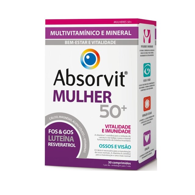 Imagem 0 de Suplemento Alimentar Mulher 50+ - 30 comp.
