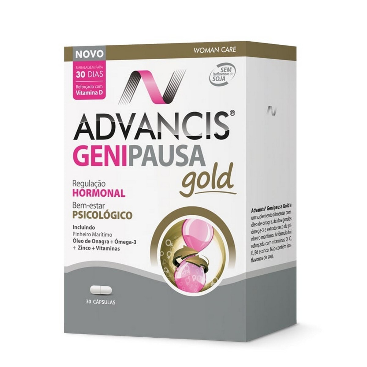Suplemento Alimentar Genipausa Gold - 30 cápsulas 1