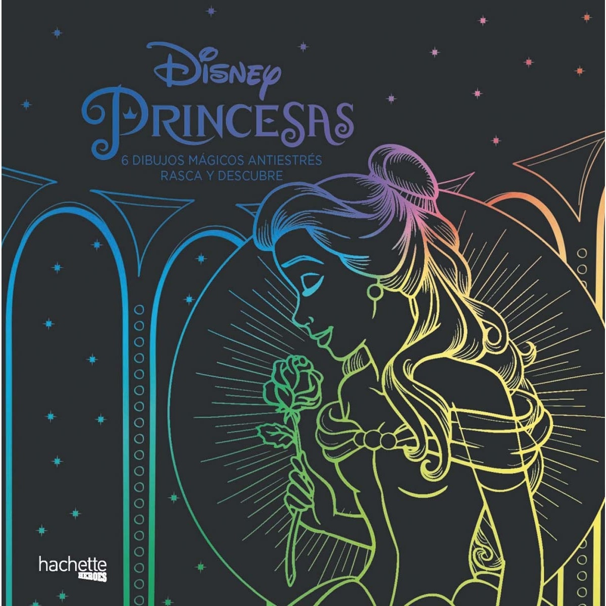 Princesas Disney. 6 dibujos mágicos Rasca y descubre  (Tapa blanda) 1