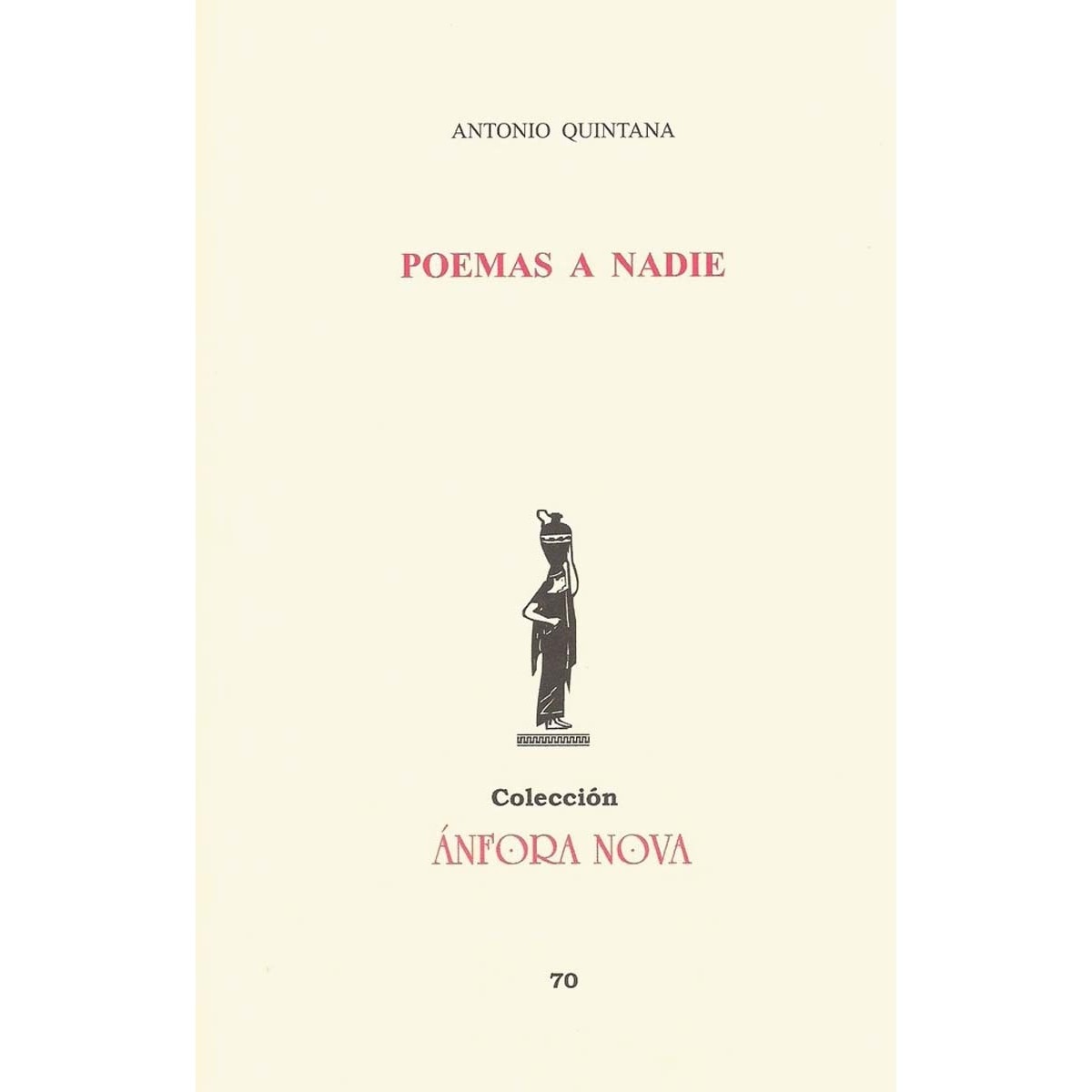 Imagen 0 de Poemas a nadie