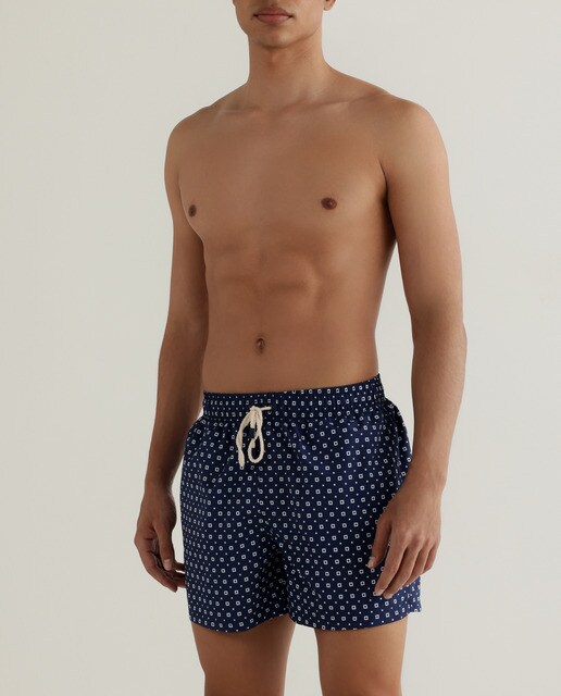 Bañador bermuda de hombre estampado azul · Emidio Tucci · El Corte Inglés