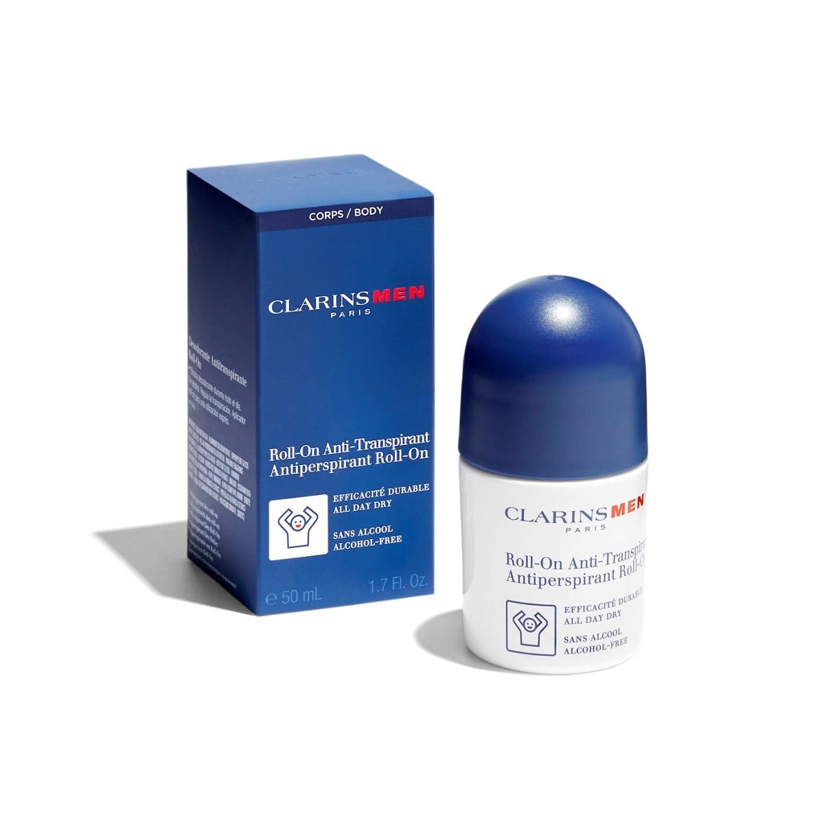 Desodorante Roll-On Antitranspirante Clarins Men - 50 ml 2