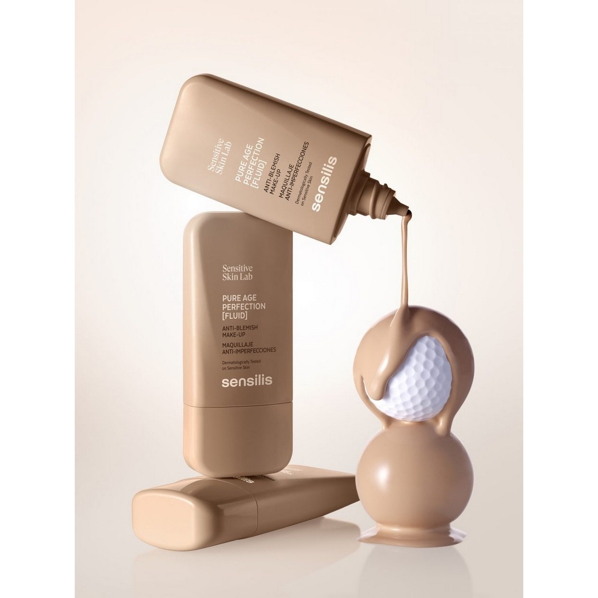 Base de Maquilhagem Fluida Pure Age Perfection - 30 ml 05 Peach Rosé-5