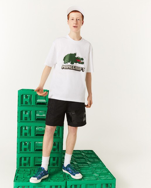 Camiseta de manga corta x Minecraft de hombre · Lacoste · El Corte Inglés