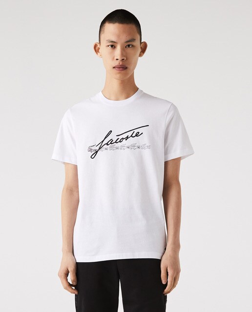 Camiseta de manga corta en algodón de hombre · Lacoste · El Corte Inglés