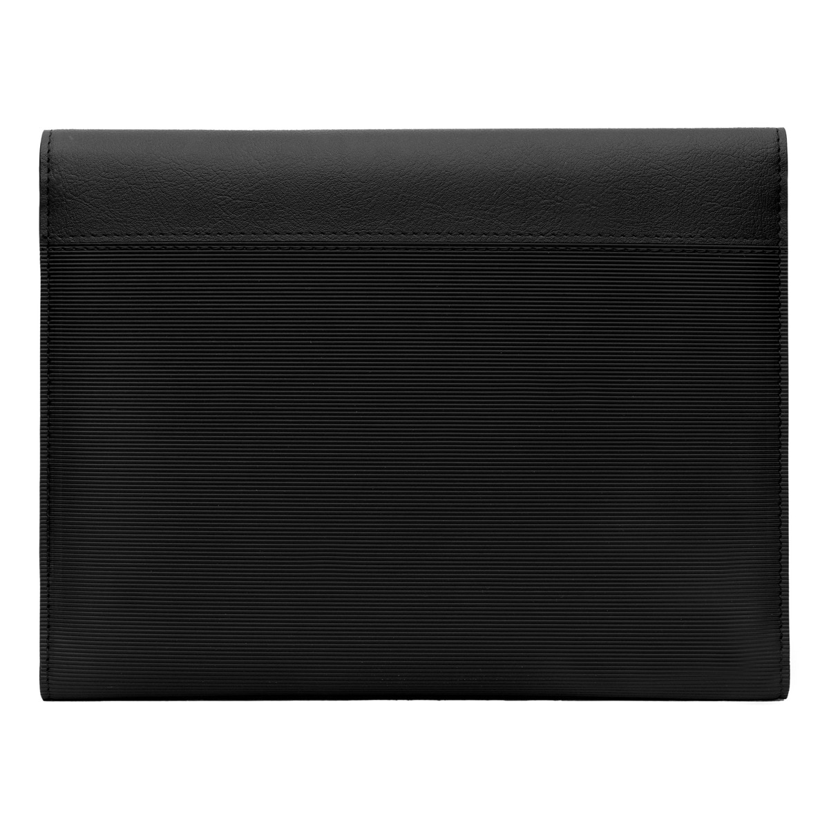 Carpeta A5 pinstripe Hugo Boss negra Negro-4