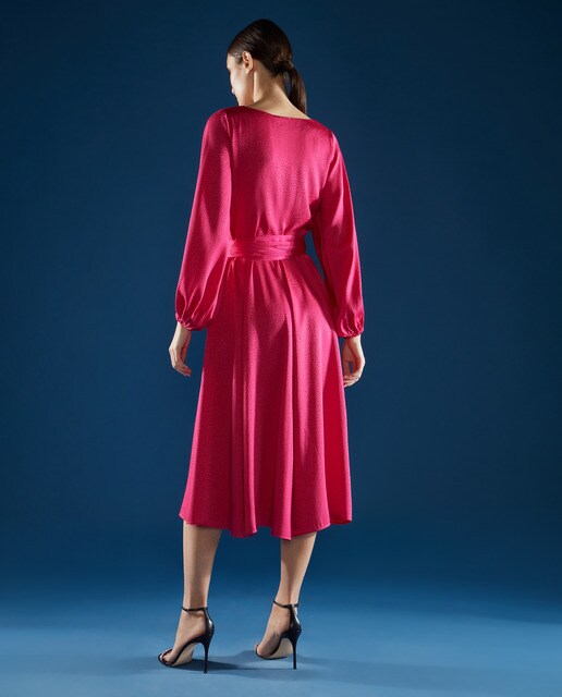 Vestido midi fluido · Woman Fiesta El Corte Inglés · El Corte Inglés