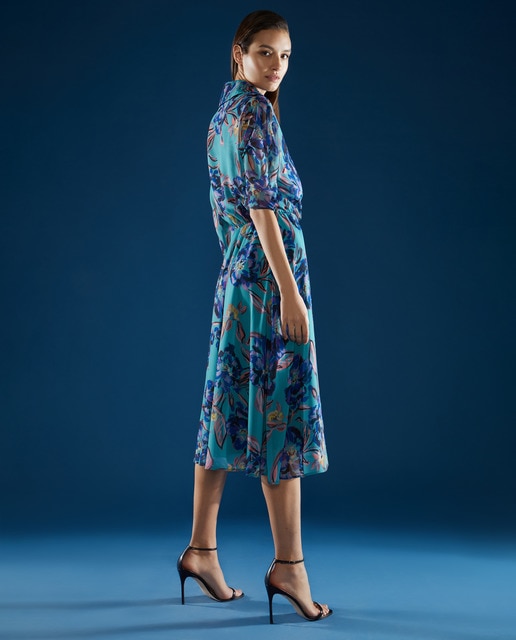 Vestido camisero fluido · Woman Fiesta El Corte Inglés · El Corte Inglés