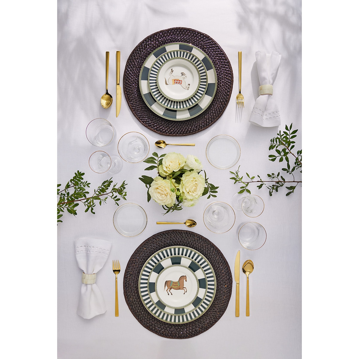 Conjunto de 2 porta-guardanapos Nácar Nacar-4