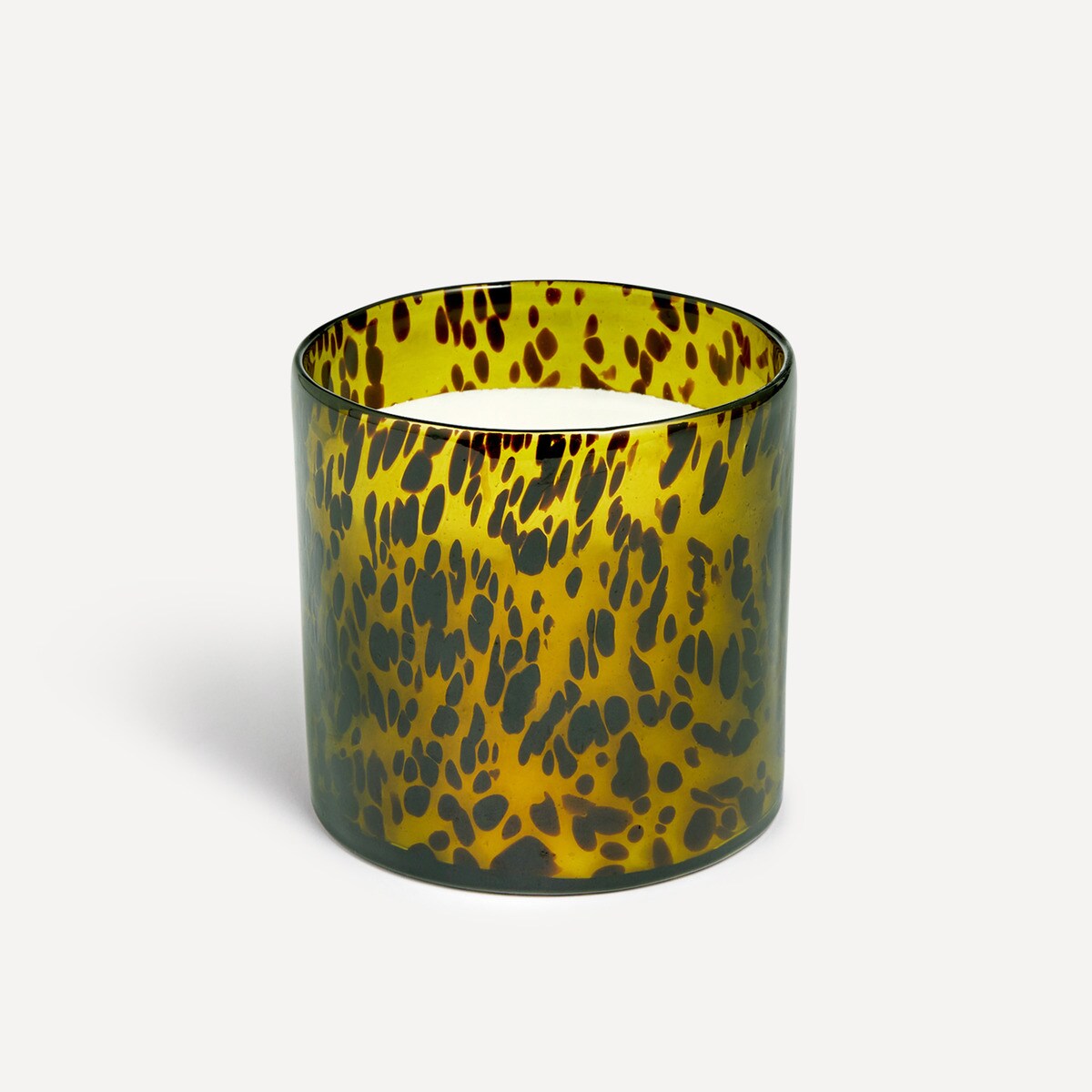 Photophore avec bougie parfumée citron Carey et basilic