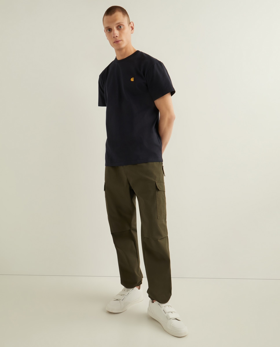 Imagen 1 de Camisetas de hombre S/S Chase T-Shirt - Carhartt WIP - Azul Azul