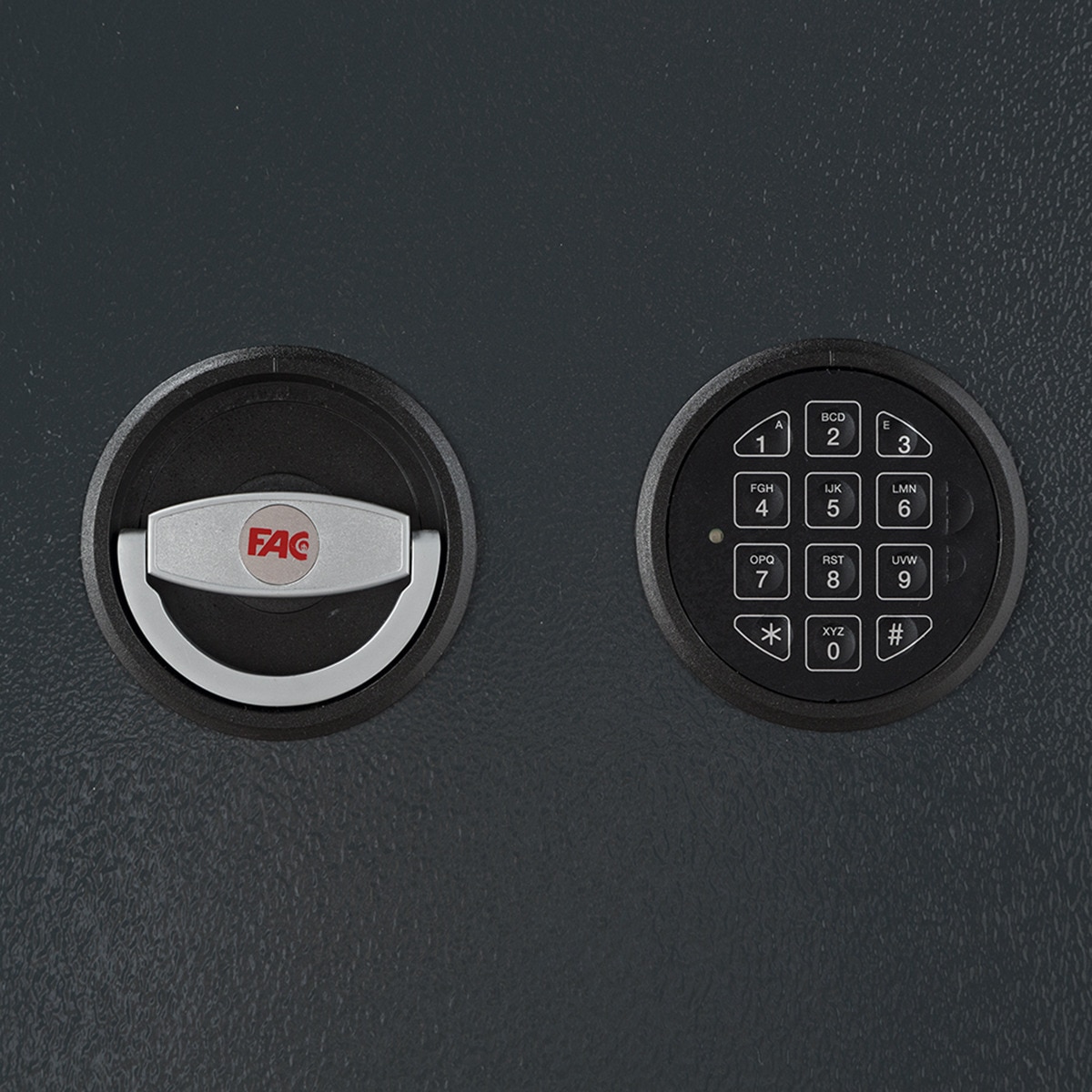 Caja Fuerte de Empotrar 101-E Rasha Gris Antracita-3