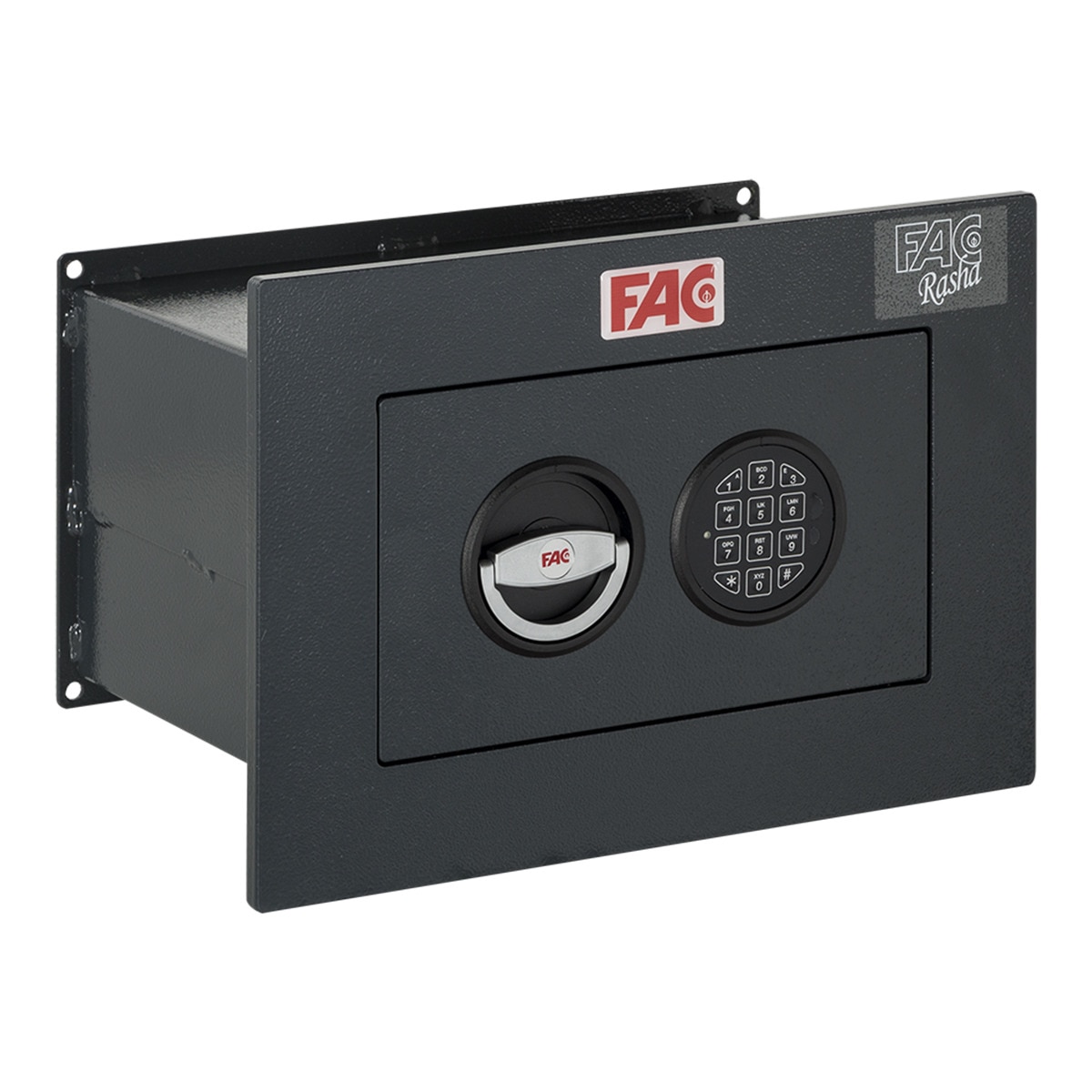 Caja Fuerte de Empotrar 101-E Rasha Gris Antracita-1