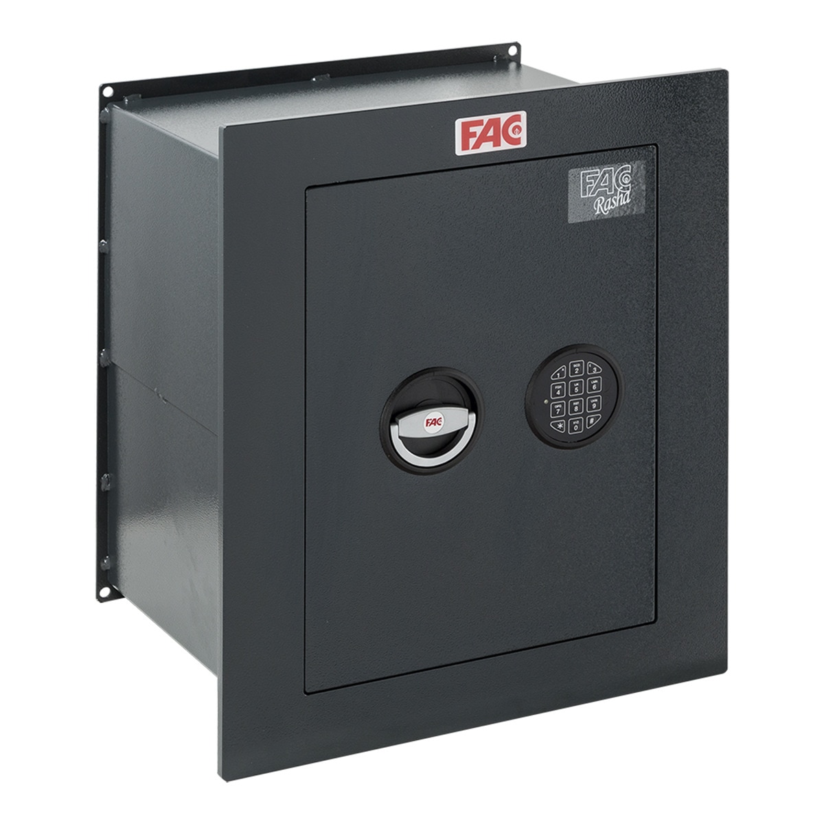 Caja Fuerte de Empotrar 104-E Rasha Gris Antracita-1