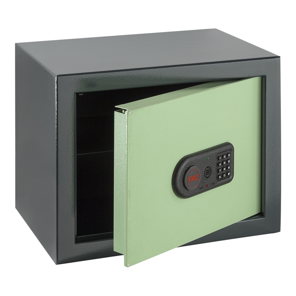 Cofre de Sobrepor Evolución 103 IES com Sistema Integral Cinzento-escuro / Verde-2