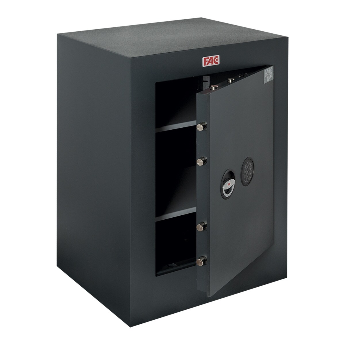 Caja Fuerte de Sobreponer 107 ES Rasha Gris Antracita-2